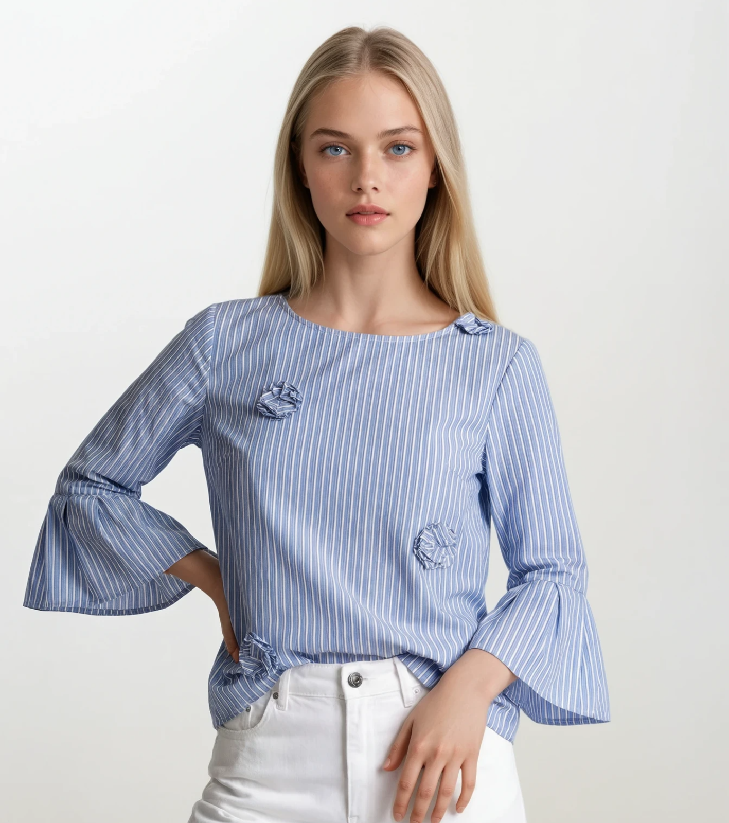 CAMICIA DONNA M/L P13907 Tellini S.r.l. Wholesale Clothing